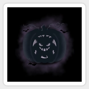 Gengar Pumpkin Sticker